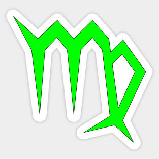 Zodiac Sign: Virgo Sticker